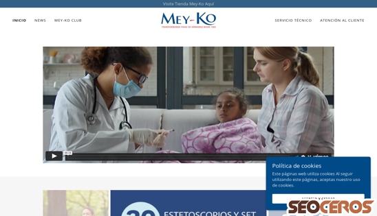 grupomeyko.com desktop förhandsvisning