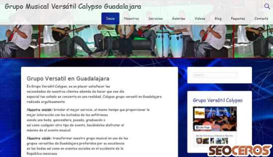 grupoversatilcalypso.com desktop náhled obrázku