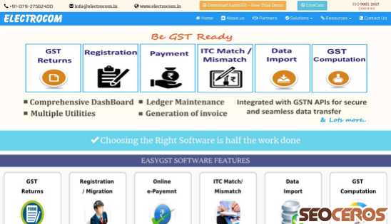 gstsoftwareindia.in desktop previzualizare