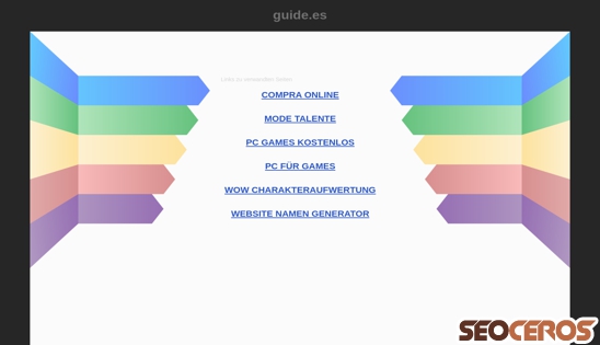 guide.es desktop previzualizare