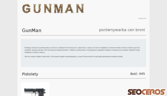 gunman.pl desktop előnézeti kép