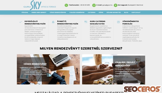 gurusky.hu desktop náhled obrázku