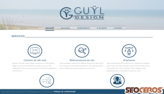 guyldesign.fr desktop előnézeti kép