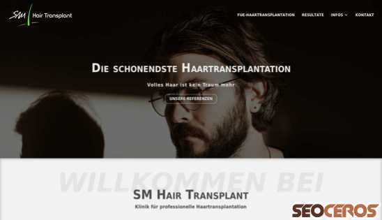 haartransplantation-basel.ch desktop náhľad obrázku
