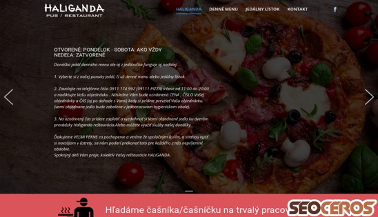 haliganda.com desktop obraz podglądowy