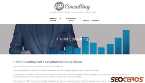 halimiconsulting.fr desktop náhľad obrázku