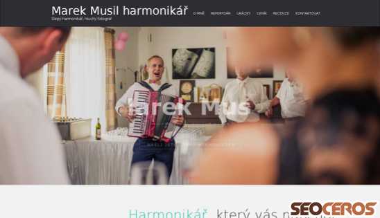 harmonikarmusil.cz desktop förhandsvisning