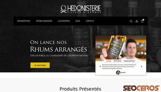 hedonisterie.com desktop náhľad obrázku