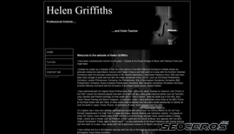 helengriffiths.co.uk desktop förhandsvisning