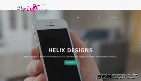 helixdesigns.co.uk desktop náhľad obrázku