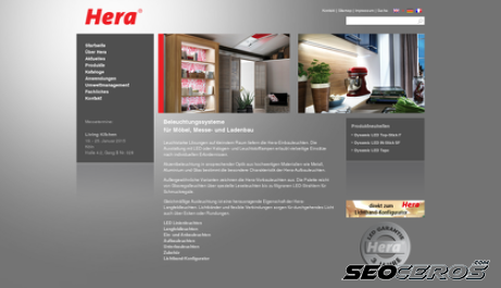hera-online.co.uk desktop Vista previa