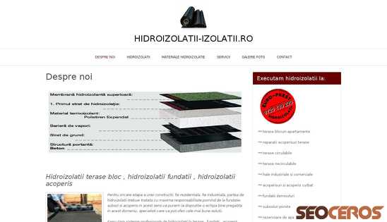 hidroizolatii-izolatii.ro desktop previzualizare