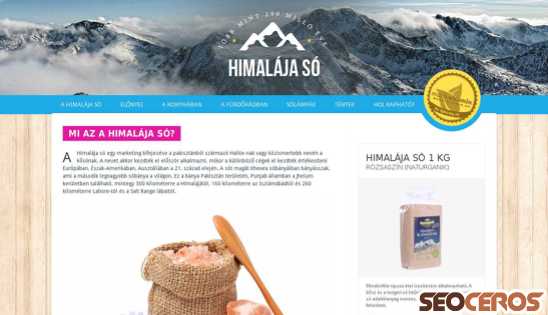 himalajaso.hu desktop náhled obrázku