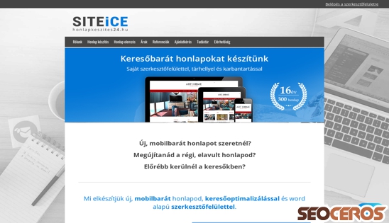 honlapkeszites24.hu desktop náhľad obrázku