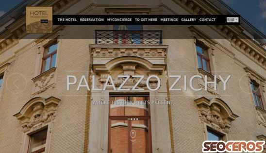 hotel-palazzo-zichy.hu desktop náhľad obrázku