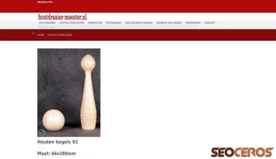 houtdraaier-meester.nl/product/houten-kegels-01 desktop obraz podglądowy