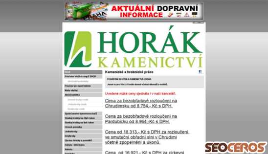 hrbitovnisluzby.firemni-web.cz desktop előnézeti kép