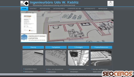 ib-kablitz.de desktop náhled obrázku