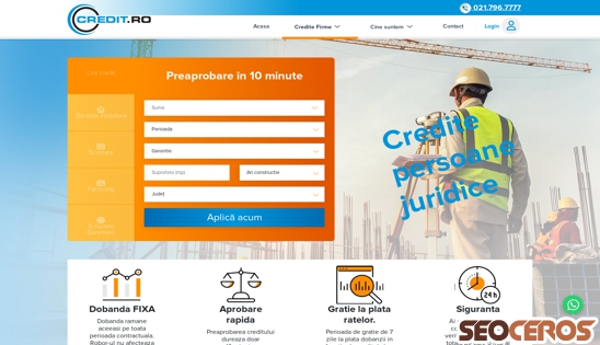 ifn.alexglavan.ro/credit-persoane-juridice desktop előnézeti kép