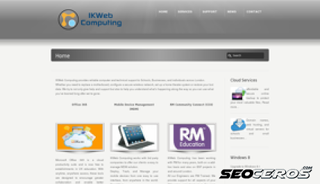 ikweb.co.uk desktop Vorschau