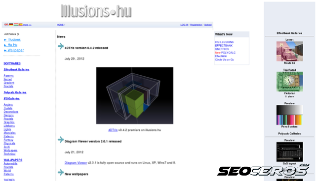 illusions.hu desktop náhľad obrázku