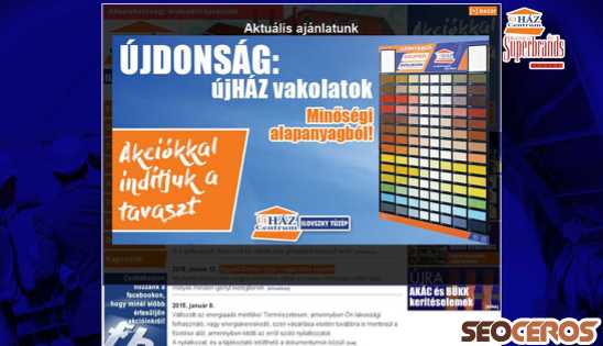 ilovszkytuzep.hu desktop előnézeti kép