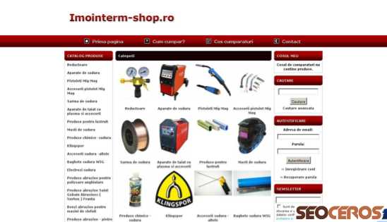 imointerm-shop.ro desktop previzualizare