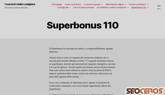 impresaedilespezia.com/superbonus-110 desktop förhandsvisning