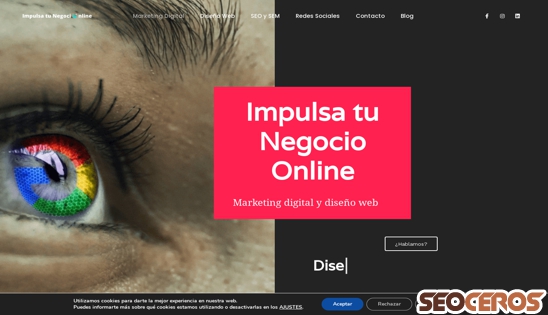impulsamarketingdigital.es desktop náhled obrázku