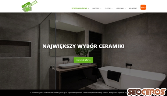 interkeram.pl desktop förhandsvisning