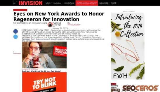 invisionmag.com/eyes-on-new-york-awards-to-honor-regeneron-for-innovation desktop preview