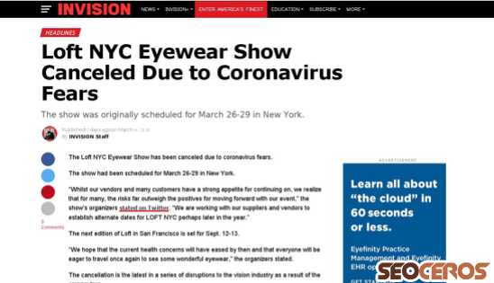 invisionmag.com/loft-nyc-eyewear-show-canceled-due-to-coronavirus-fears desktop preview