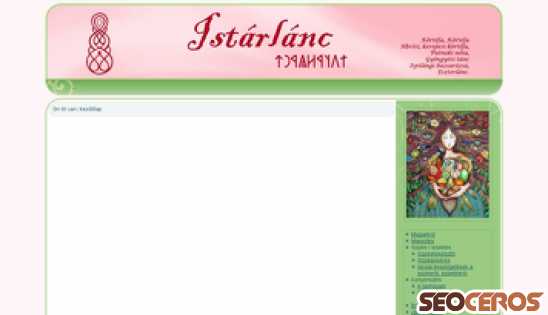 istarlanc.hu desktop förhandsvisning
