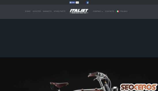 italjet.com desktop náhled obrázku