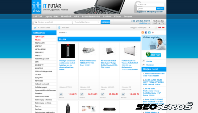 itfutar.hu desktop előnézeti kép