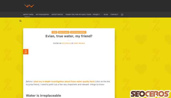 iwanwilaga.com/evian-true-water-my-friend desktop anteprima