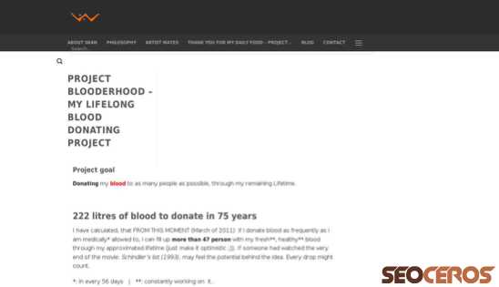 iwanwilaga.com/project-blooderhood-my-lifelong-blood-donating-project desktop 미리보기