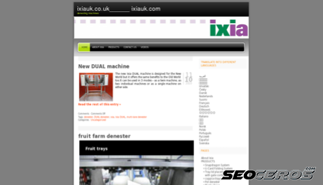 ixiauk.co.uk desktop anteprima