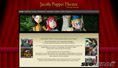 jacolly-puppets.co.uk desktop náhľad obrázku