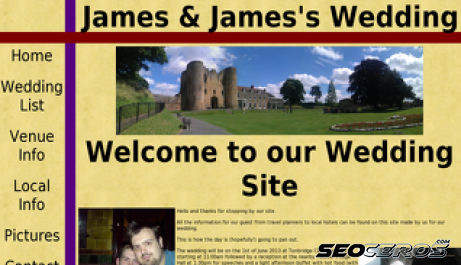 james-james.co.uk desktop förhandsvisning