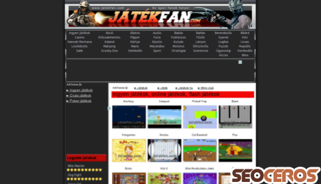 jatekfan.com desktop previzualizare
