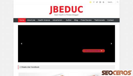 jbeduc.com desktop előnézeti kép