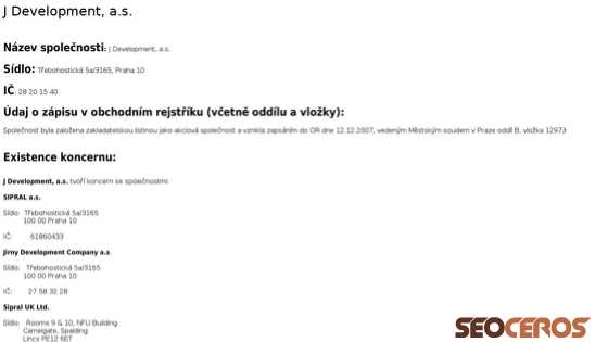 jdevelopment.cz desktop náhľad obrázku