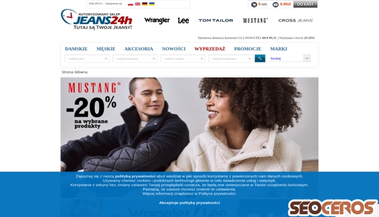 jeans24h.pl desktop previzualizare