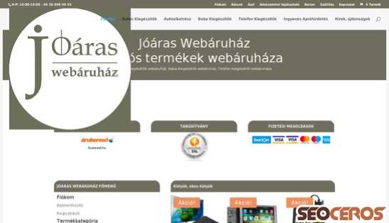 joaras.hu desktop náhled obrázku