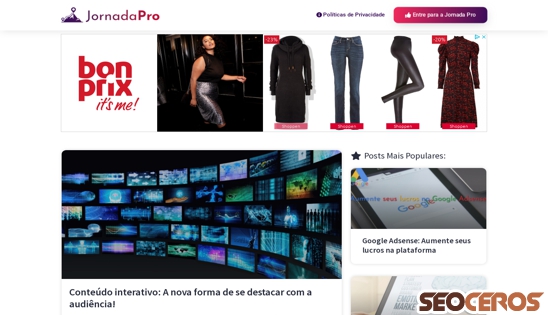 jornadapro.com.br desktop prikaz slike