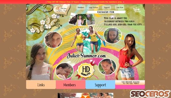 juliet-summer.com desktop Vorschau