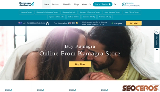 kamagra4australia.com desktop prikaz slike
