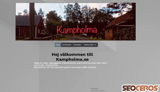kampholma.se desktop preview