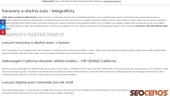 karavany.vyrobce.cz/domu.html desktop Vorschau